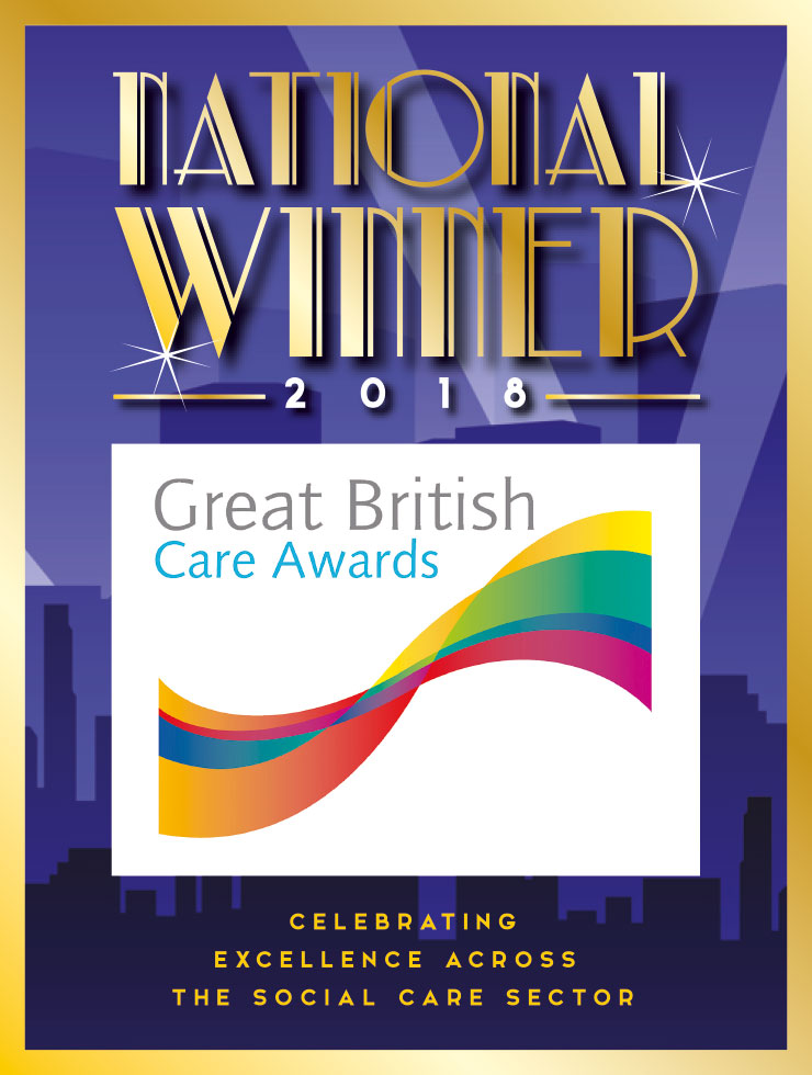 Great British Care Awards - National Winner 2018
